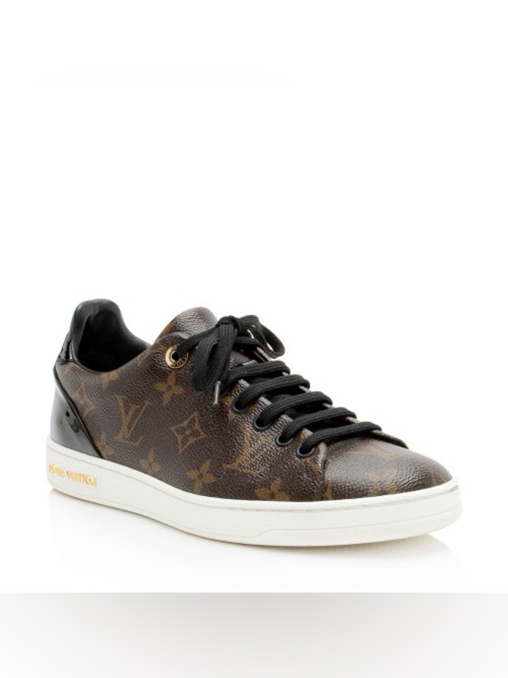 Louis Vuitton Women’s Classic Monogram Canvas Low-Top Sneakers. Size 38